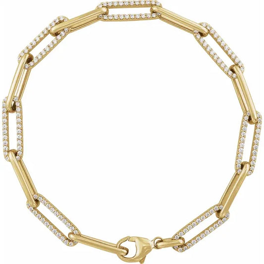 THE NATURAL DIAMOND LINK BRACELET