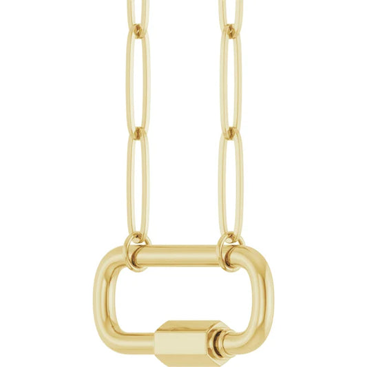 The Carabiner Charm Necklace