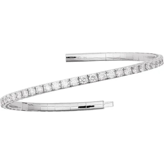 THE LAB-GROWN DIAMOND FLEXIBLE BANGLE — 1 1/2 CTW