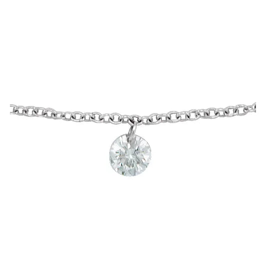 THE DIAMOND SOLITAIRE ANKLET