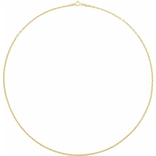 The Diamond-Cut Anchor Chain
