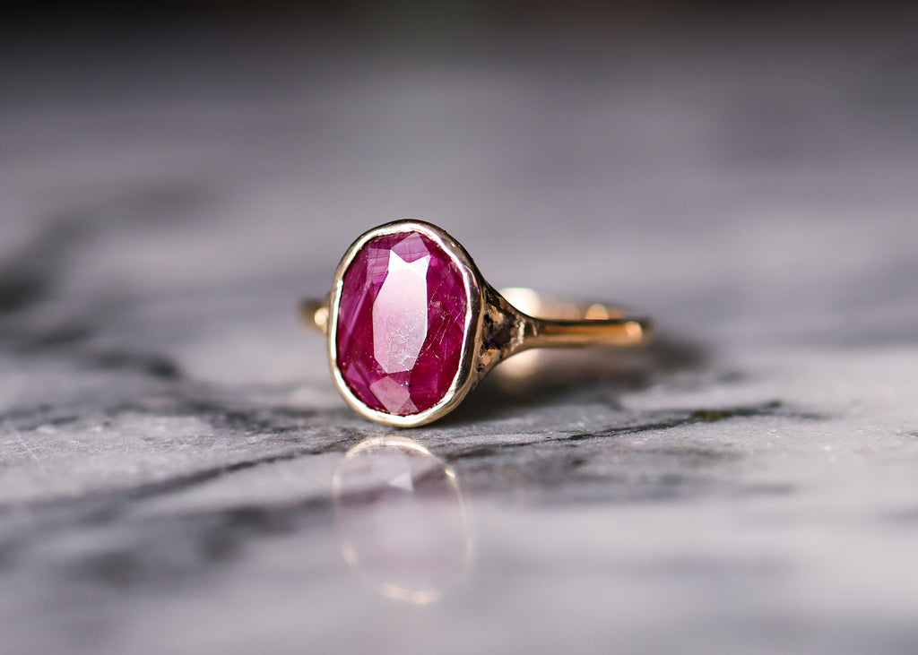 The Bravais Ruby Ring