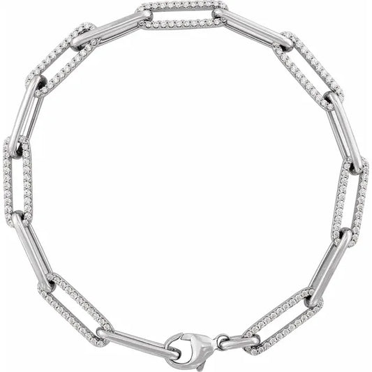 THE NATURAL DIAMOND LINK BRACELET