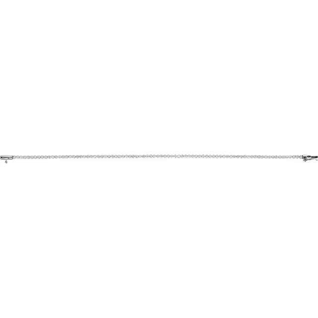 THE LAB-GROWN DIAMOND LIGHTWEIGHT LINE BRACELET
