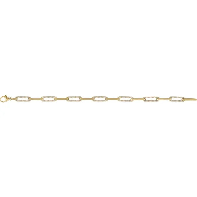 THE NATURAL DIAMOND LINK BRACELET
