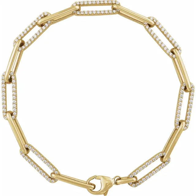 THE LAB-GROWN DIAMOND LINK BRACELET