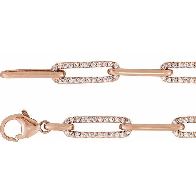THE LAB-GROWN DIAMOND LINK BRACELET