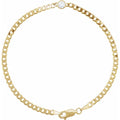 THE LAB-GROWN DIAMOND CURB SOLITAIRE BRACELET