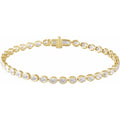 THE LAB-GROWN DIAMOND OVAL LINE BRACELET