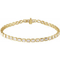 THE LAB-GROWN DIAMOND EMERALD LINE BRACELET