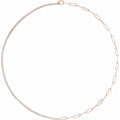 The Lab-Grown Diamond Line Necklace — 3 1/4 CTW