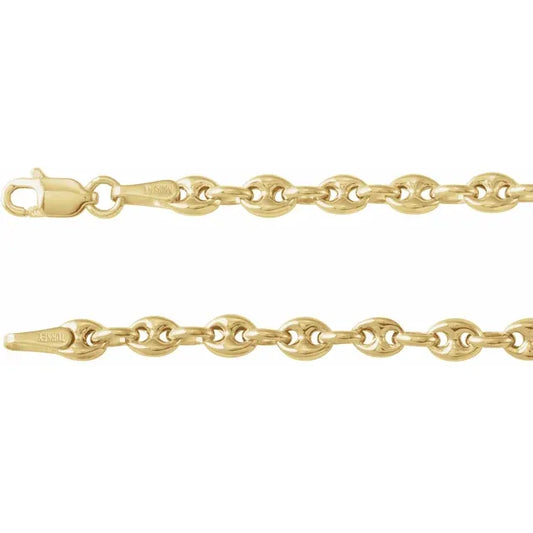 The Puffed Anchor Chain