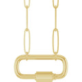 The Carabiner Charm Necklace
