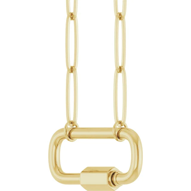 The Carabiner Charm Necklace