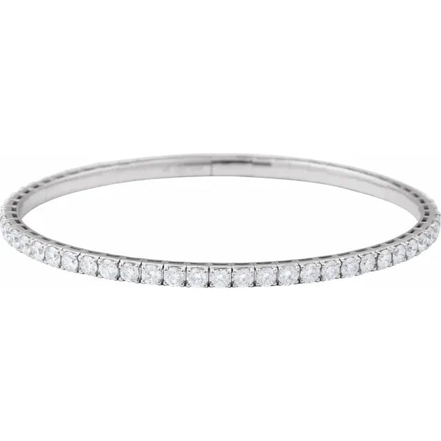 THE LAB-GROWN DIAMOND FLEXIBLE BANGLE — 1 1/2 CTW