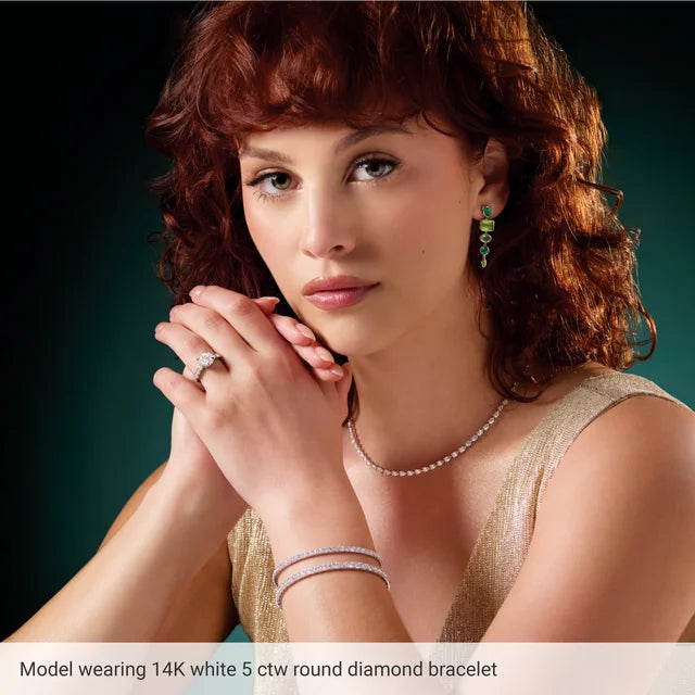 THE LAB-GROWN DIAMOND FLEXIBLE BANGLE — 1 1/2 CTW