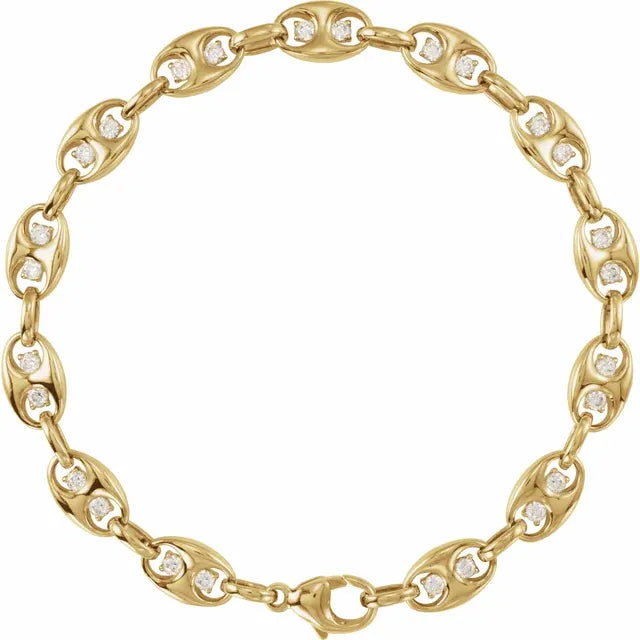 THE LAB-GROWN DIAMOND MARINER LINK BRACELET