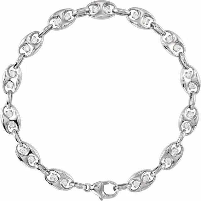THE LAB-GROWN DIAMOND MARINER LINK BRACELET