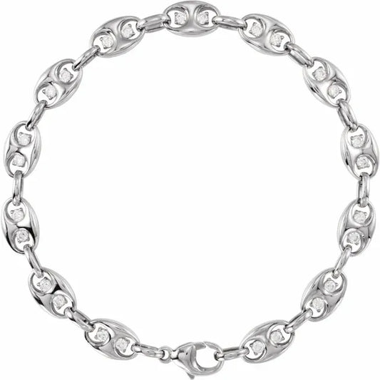 THE LAB-GROWN DIAMOND MARINER LINK BRACELET