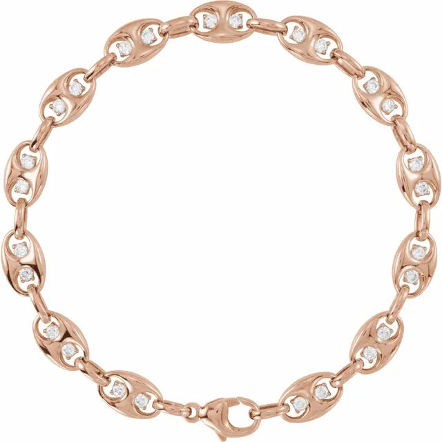 THE LAB-GROWN DIAMOND MARINER LINK BRACELET