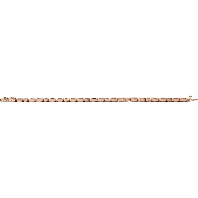 MIXED-CUT LINE BRACELET