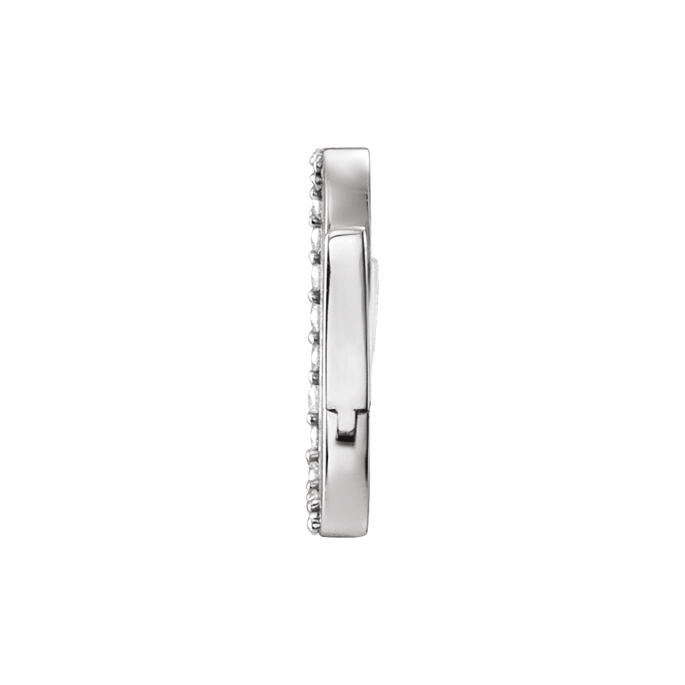 THE DIAMOND OVAL CHARM BAIL