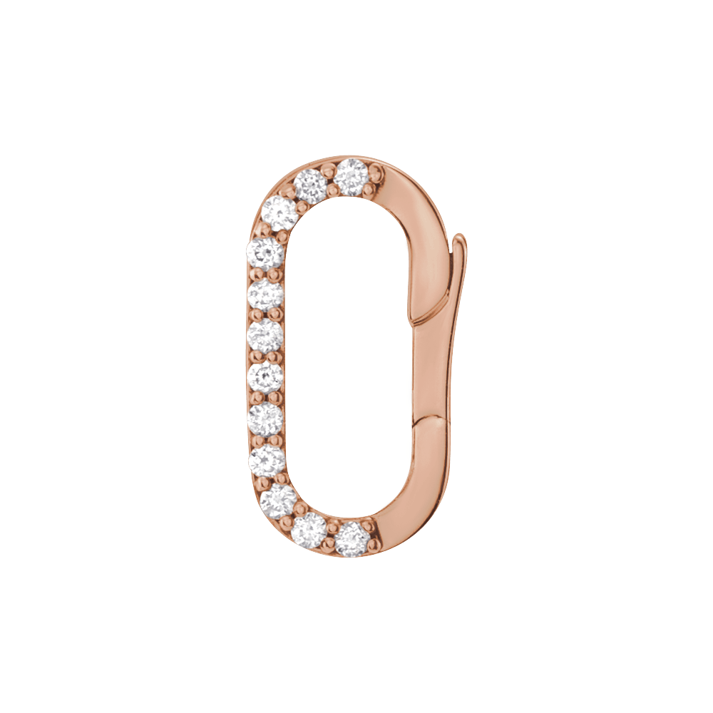 THE DIAMOND OVAL CHARM BAIL