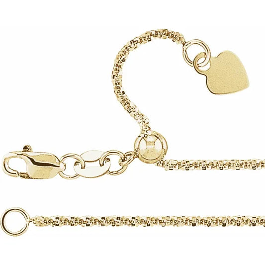 The Adjustable Twisted Snake Chain