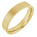 THE GROOVED FLAT BAND · 4mm