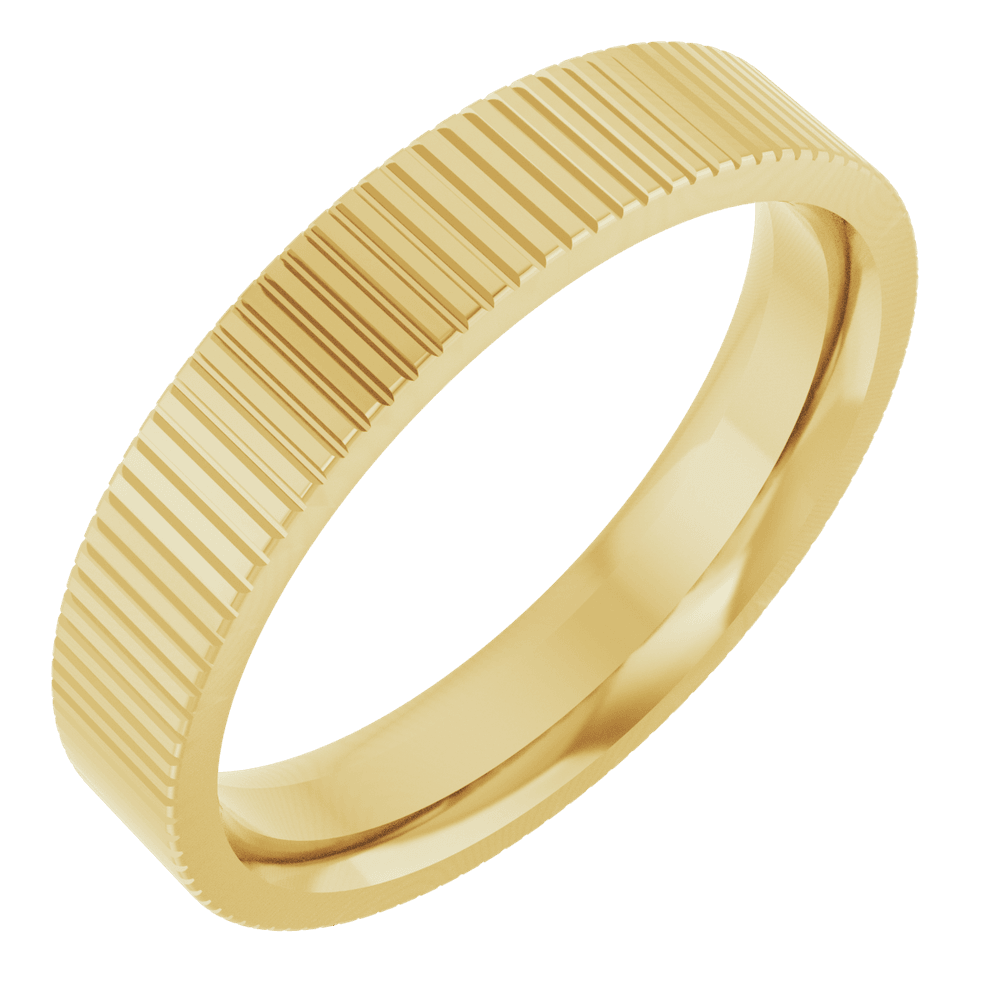 THE GROOVED FLAT BAND · 4mm