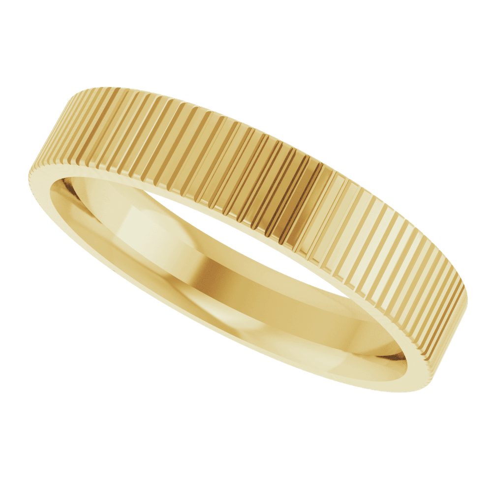 THE GROOVED FLAT BAND · 4mm