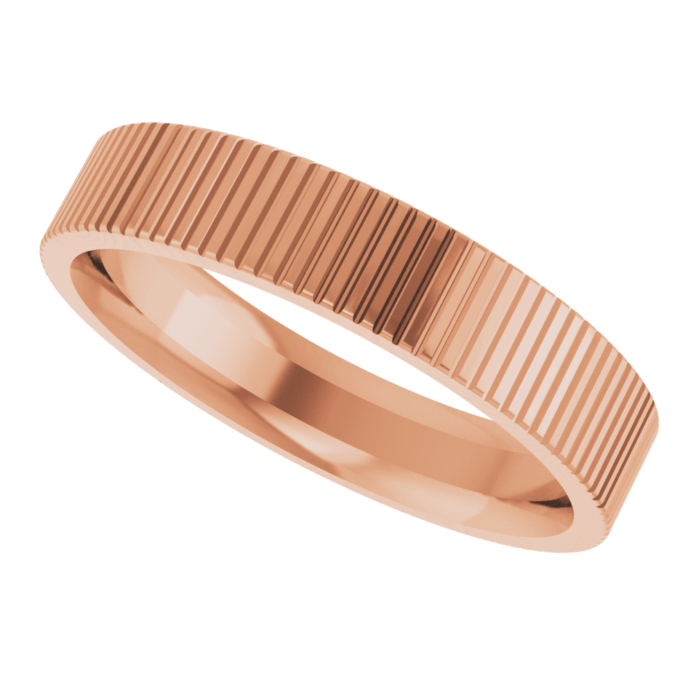 THE GROOVED FLAT BAND · 4mm