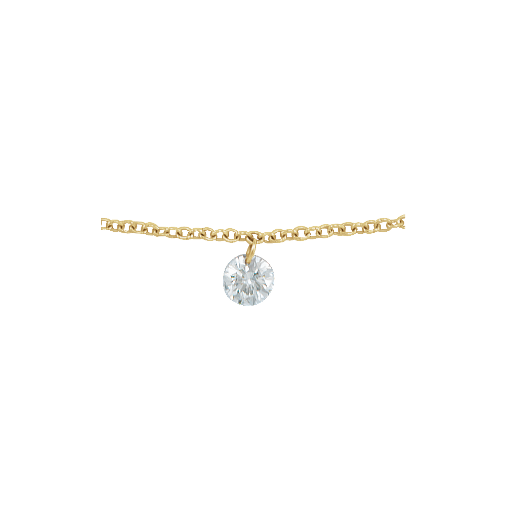 THE DIAMOND SOLITAIRE NECKLACE · 1/6 CT