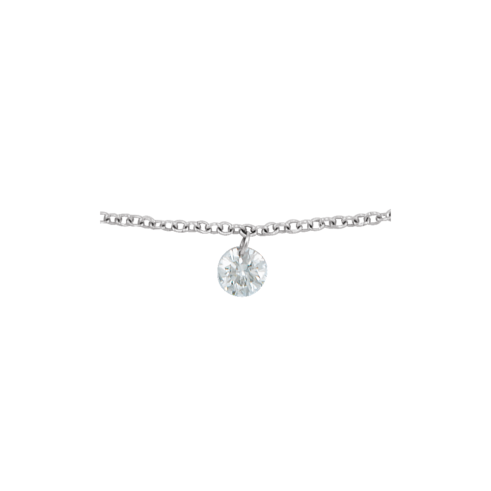 THE DIAMOND SOLITAIRE NECKLACE · 1/6 CT
