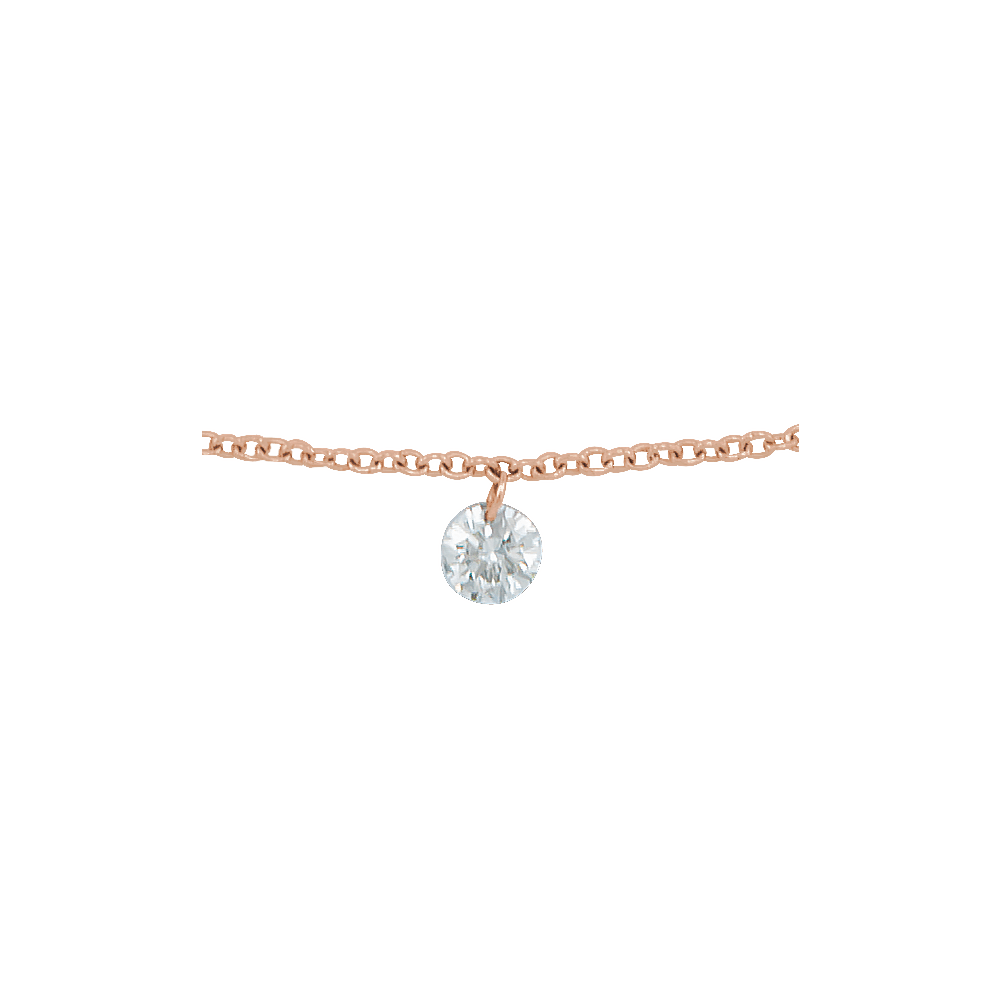 THE DIAMOND SOLITAIRE NECKLACE · 1/6 CT