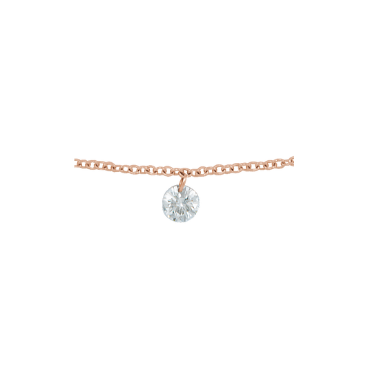 THE DIAMOND SOLITAIRE NECKLACE · 1/6 CT