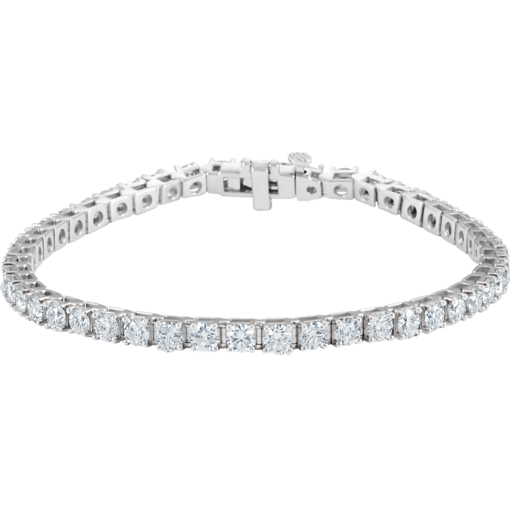 THE 18K NATURAL DIAMOND LINE BRACELET