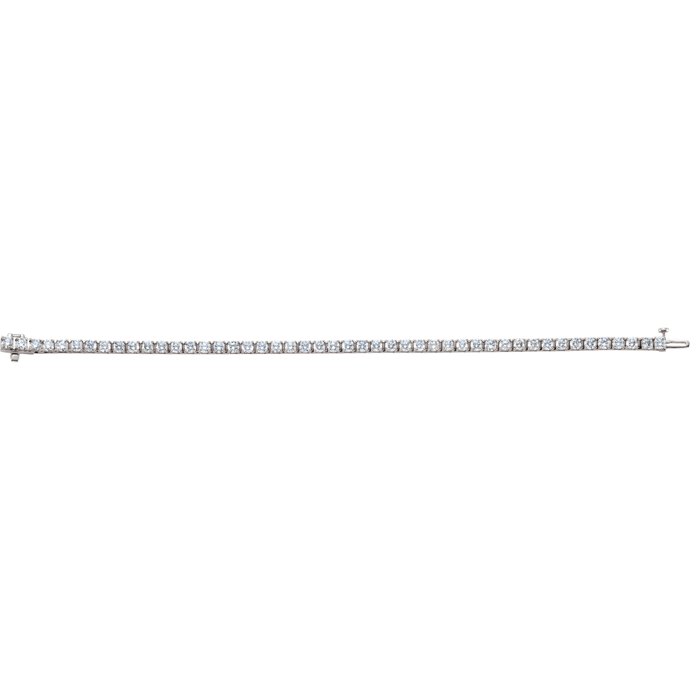 THE 18K NATURAL DIAMOND LINE BRACELET