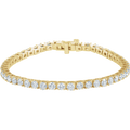 THE 18K NATURAL DIAMOND LINE BRACELET