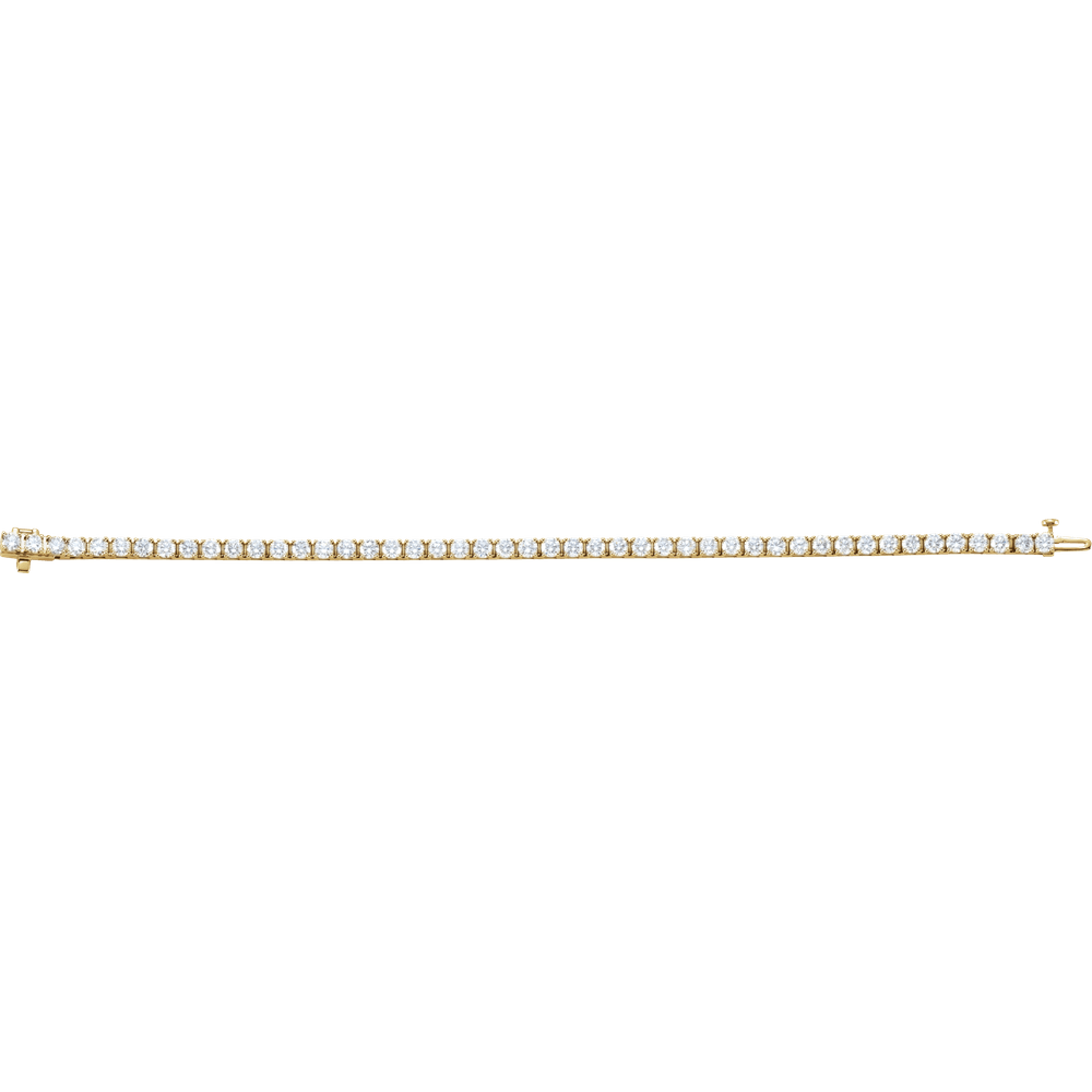 THE 18K NATURAL DIAMOND LINE BRACELET
