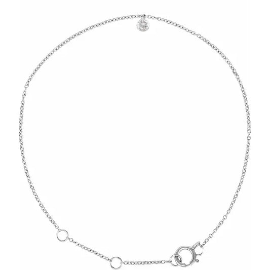 THE DIAMOND SOLITAIRE ANKLET
