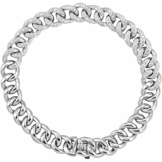 THE NATURAL DIAMOND CURB BRACELET