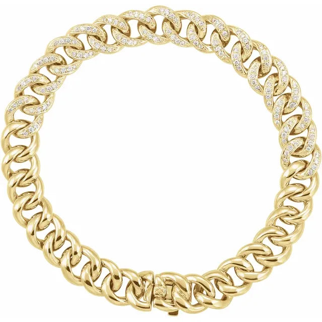 THE NATURAL DIAMOND CURB BRACELET
