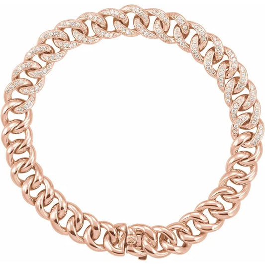 THE NATURAL DIAMOND CURB BRACELET