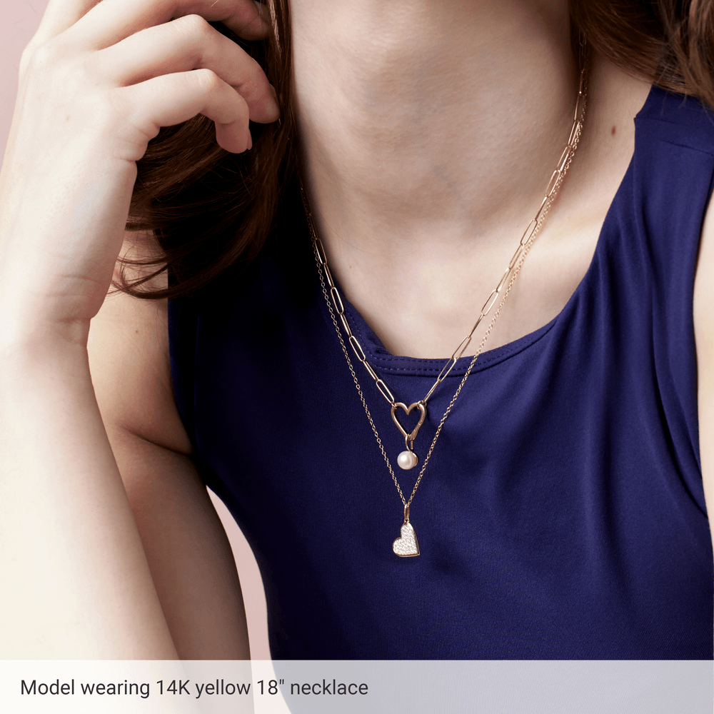 THE HEART CHARM NECKLACE