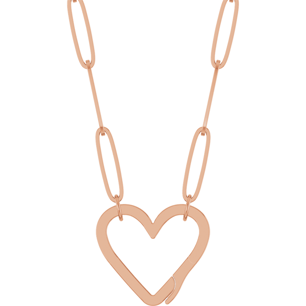 THE HEART CHARM NECKLACE