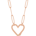 THE HEART CHARM NECKLACE