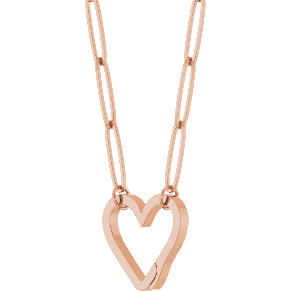 THE HEART CHARM NECKLACE
