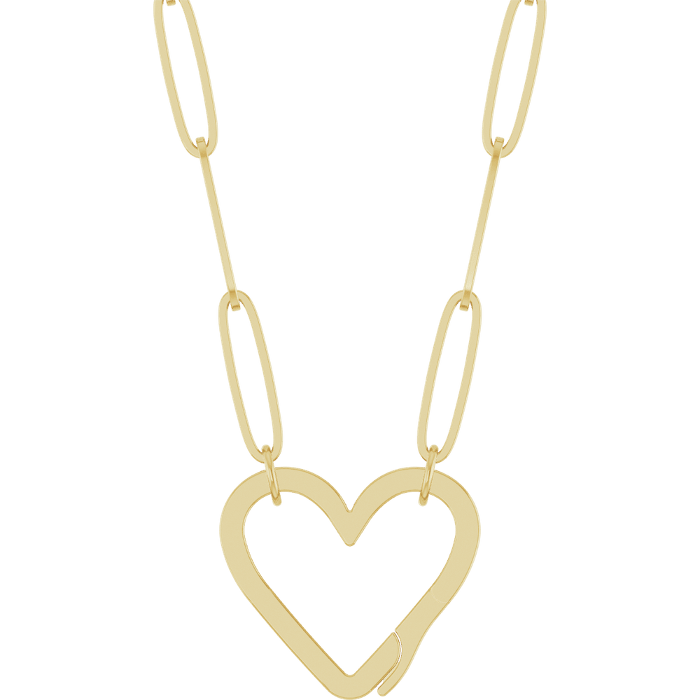 THE HEART CHARM NECKLACE