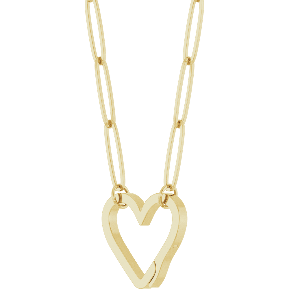 THE HEART CHARM NECKLACE